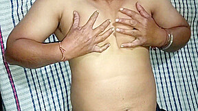 Real Wife Teasing Herself & Squeezing Her Boobs - Slow Passion