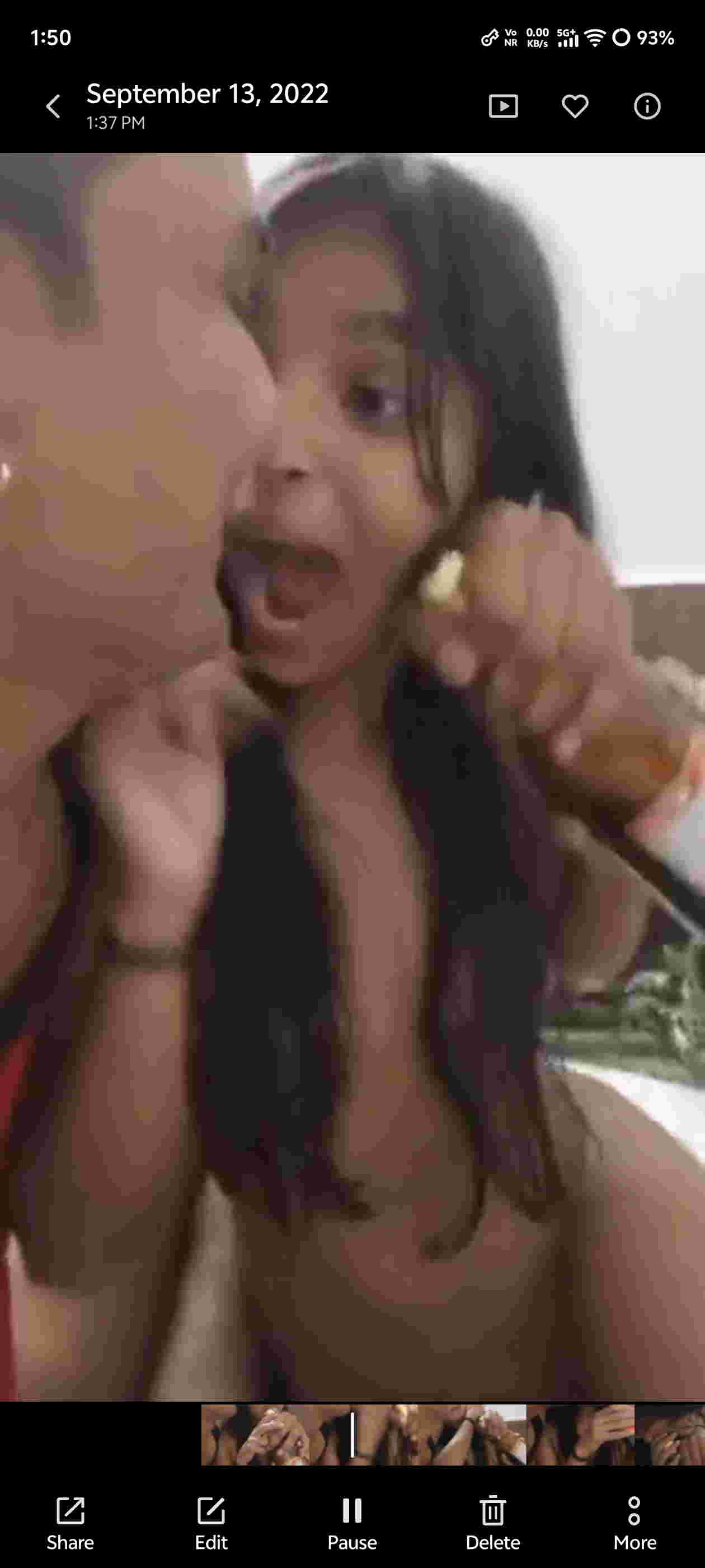 Nude girlfriend ko bear pilaya